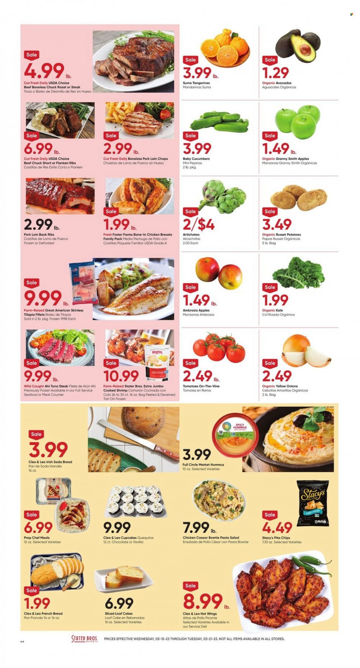 Stater Bros. (CA) Weekly Ad Flyer Specials March 15 to March 21, 2023