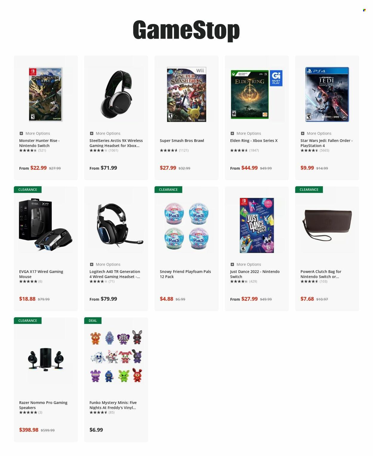 GameStop Weekly Ad Flyer Specials March 15 to March 21, 2023