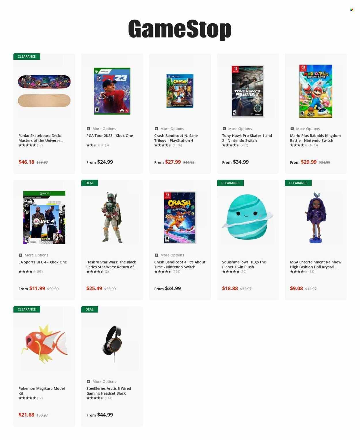 GameStop Weekly Ad Flyer Specials March 15 to March 21, 2023
