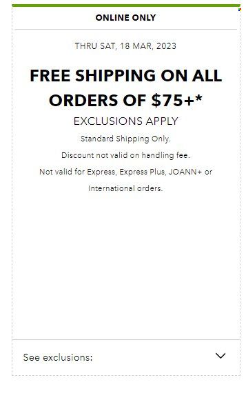 JOANN Weekly Ad Flyer Specials March 15 to March 18, 2023