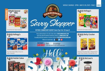 Commissary Weekly Ad Flyer Specials March 13 to March 26, 2023