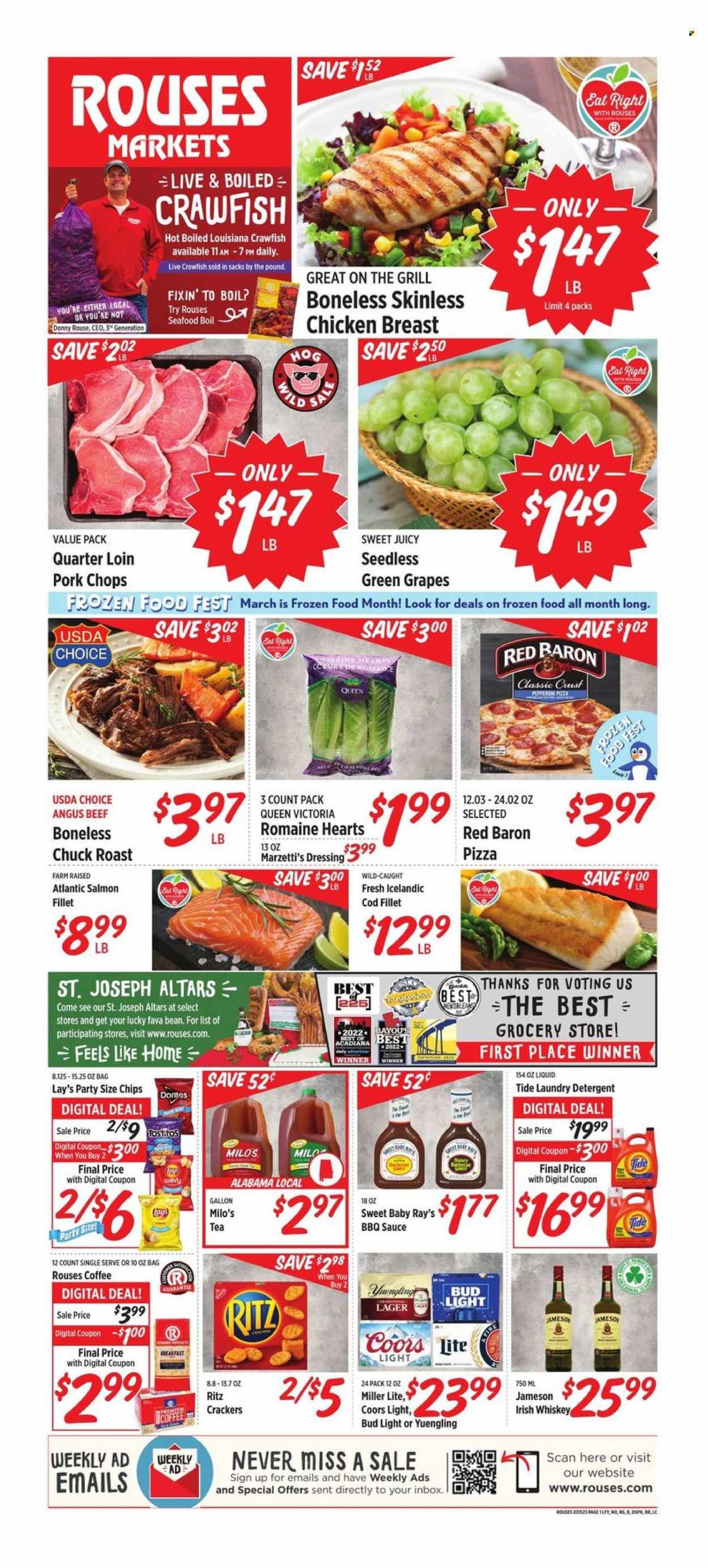 Rouses Markets (LA) Weekly Ad Flyer Specials March 15 to March 22, 2023