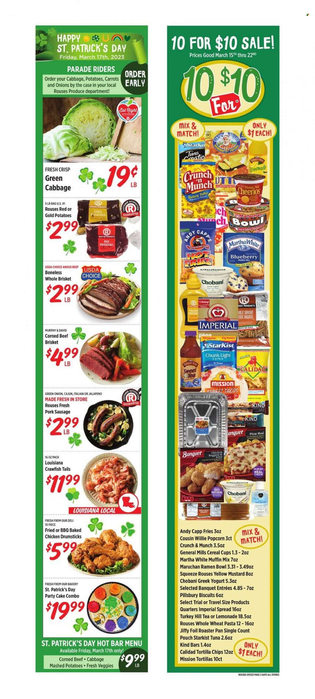 Rouses Markets (MS) Weekly Ad Flyer Specials March 15 to March 22, 2023