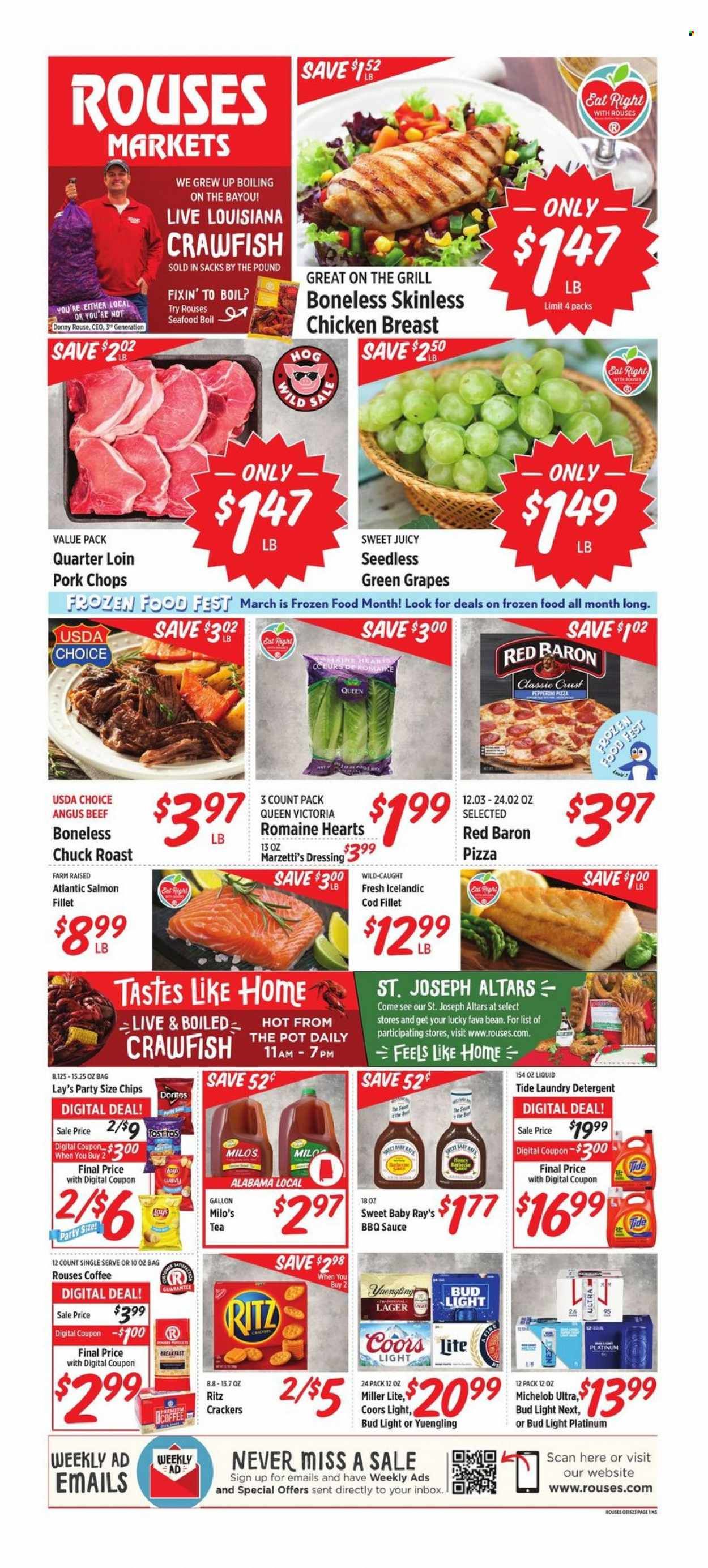 Rouses Markets (MS) Weekly Ad Flyer Specials March 15 to March 22, 2023