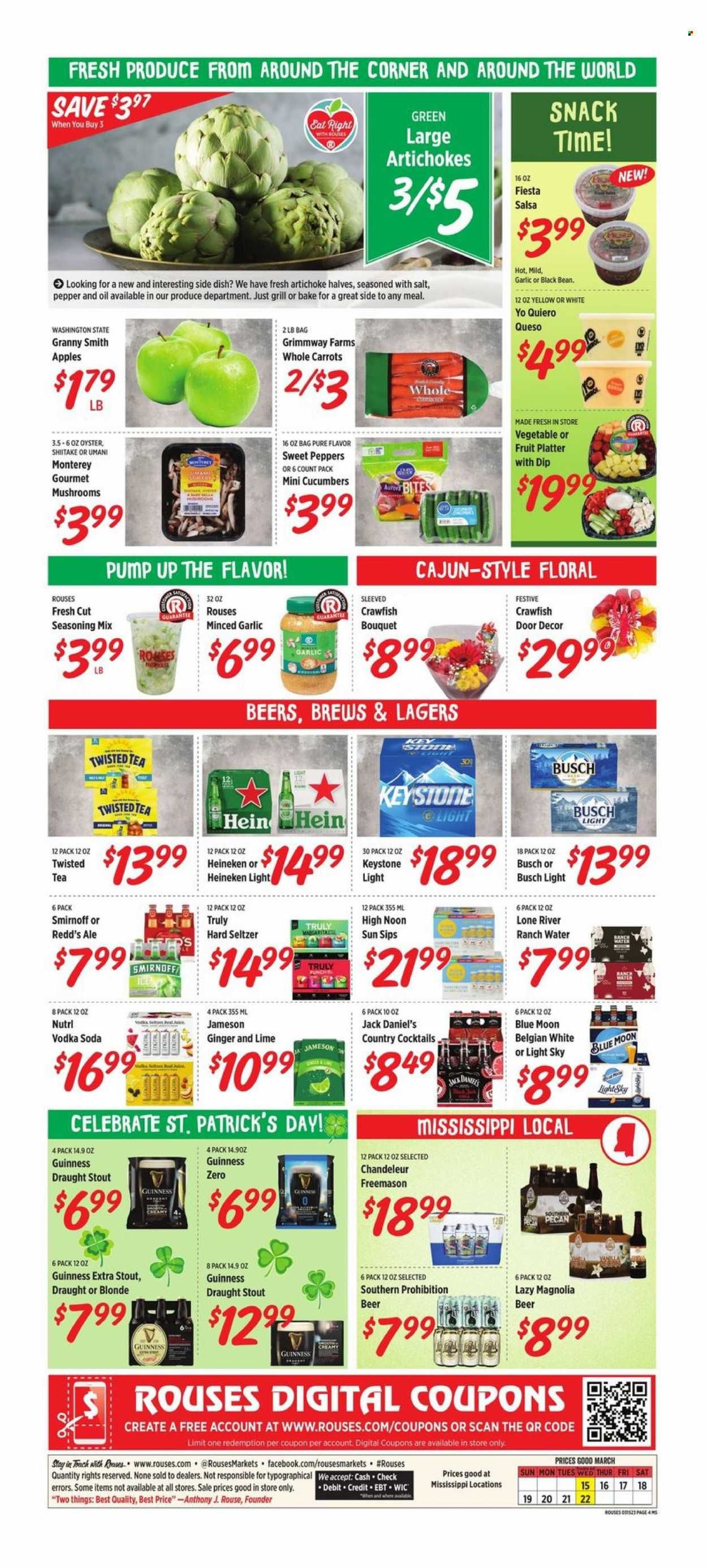 Rouses Markets (MS) Weekly Ad Flyer Specials March 15 to March 22, 2023