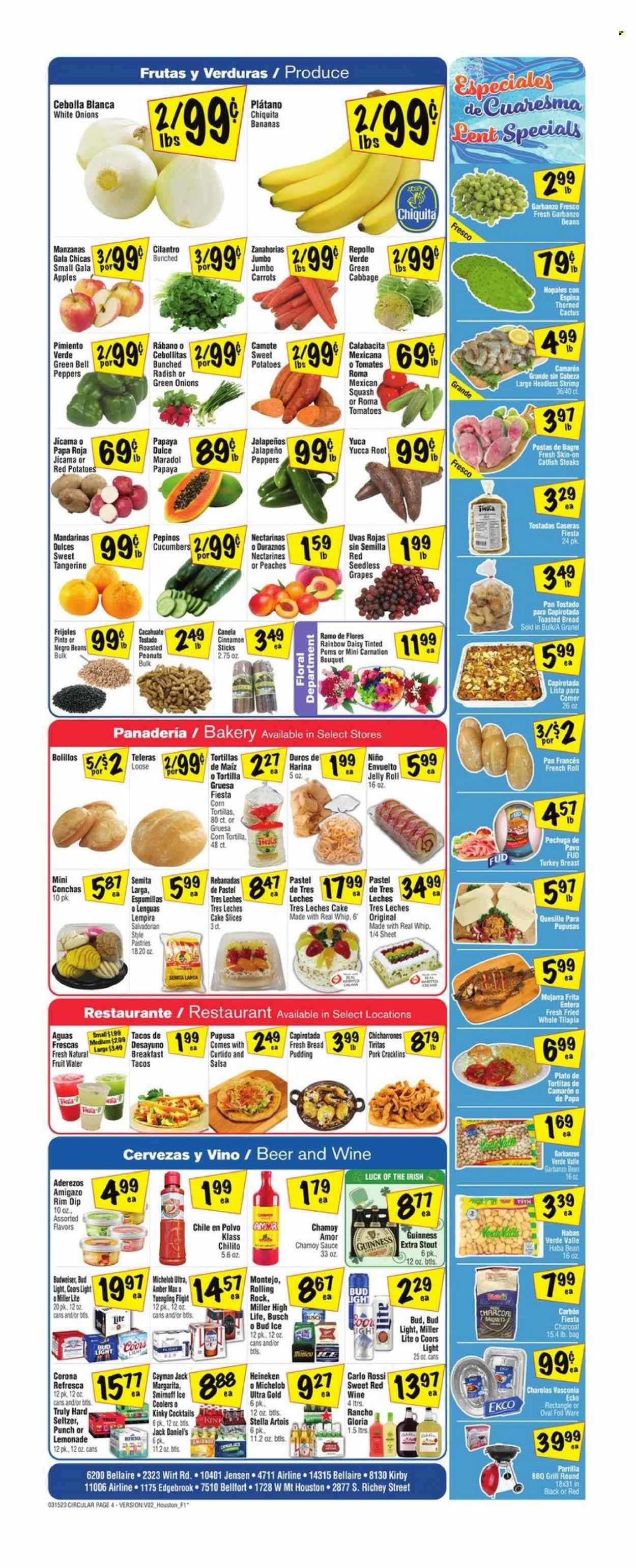 Fiesta Mart (TX) Weekly Ad Flyer Specials March 15 to March 21, 2023