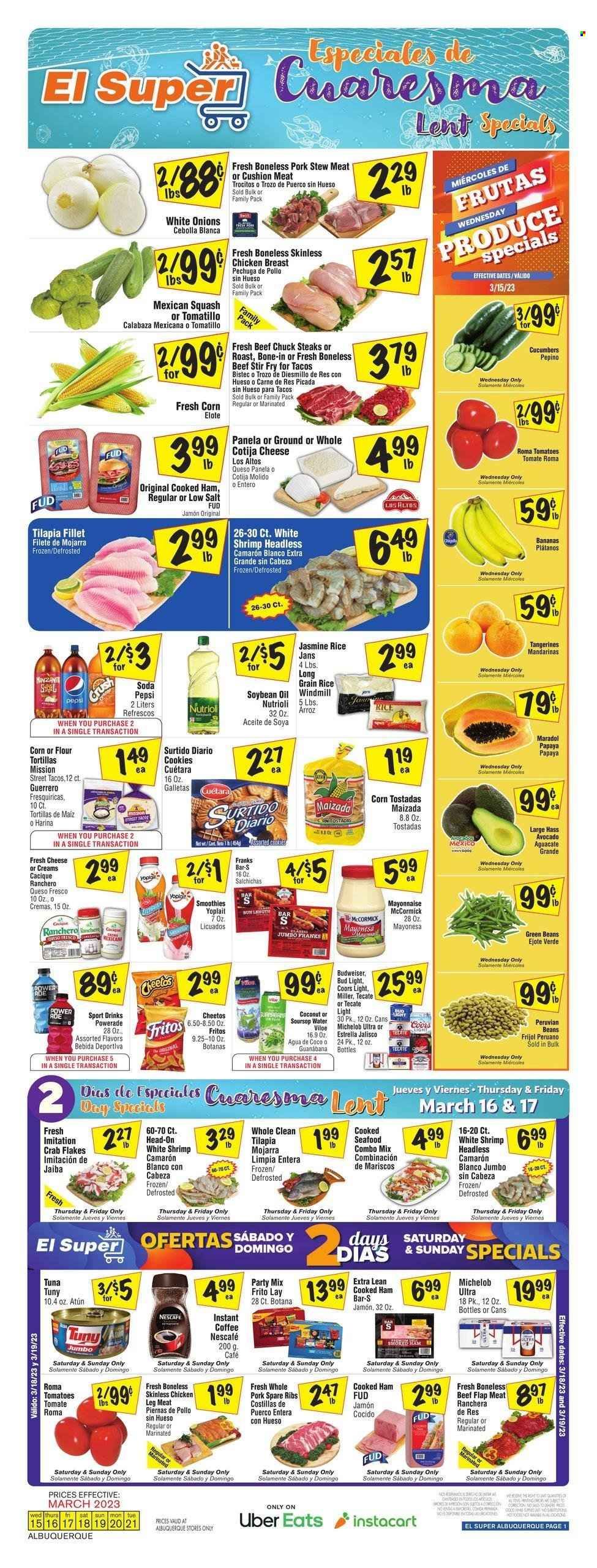 El Super (NM) Weekly Ad Flyer Specials March 15 to March 21, 2023