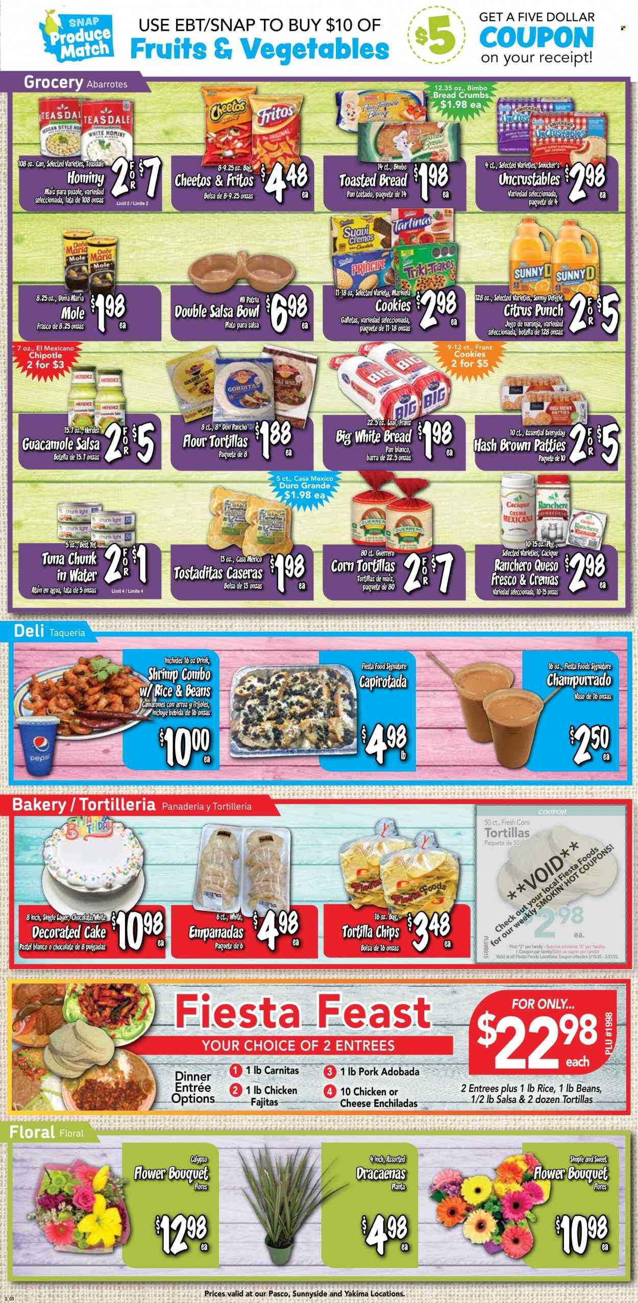 Fiesta Foods SuperMarkets (WA) Weekly Ad Flyer Specials March 15 to March 21, 2023