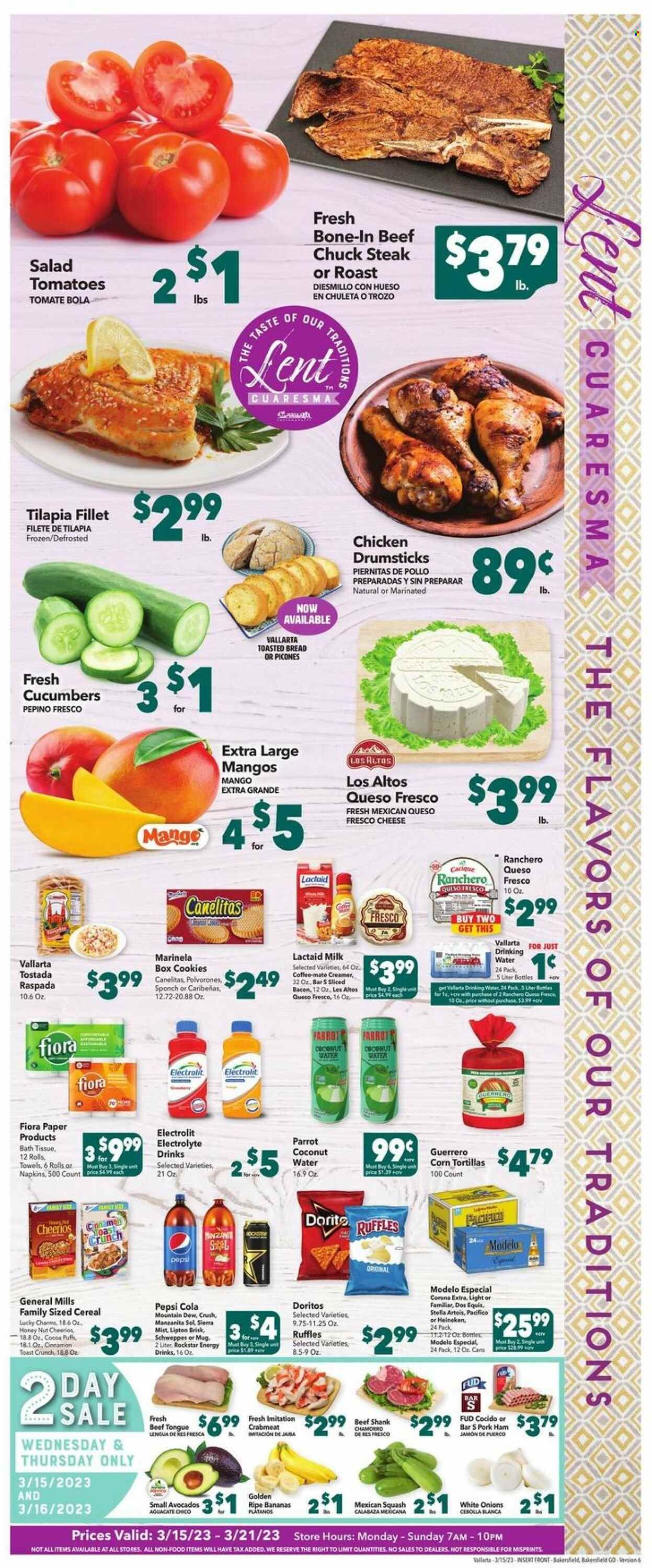 Vallarta (CA) Weekly Ad Flyer Specials March 15 to March 21, 2023