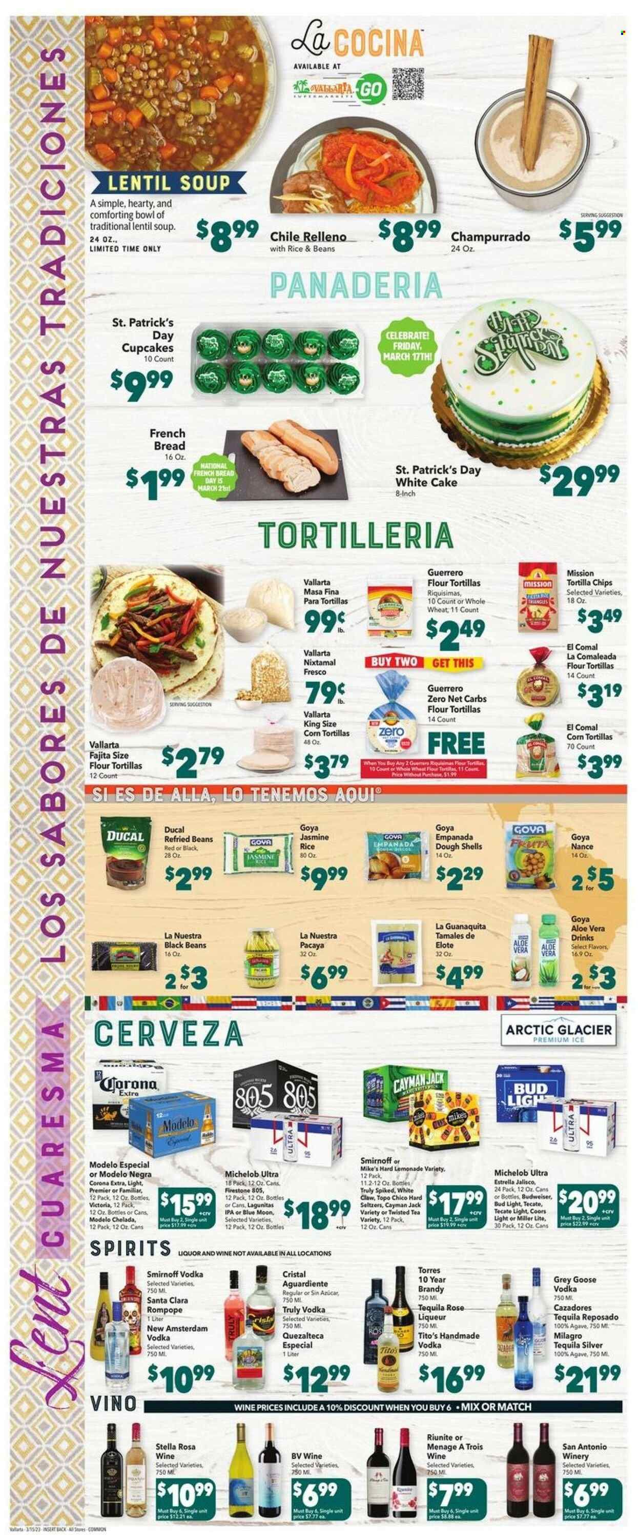 Vallarta (CA) Weekly Ad Flyer Specials March 15 to March 21, 2023