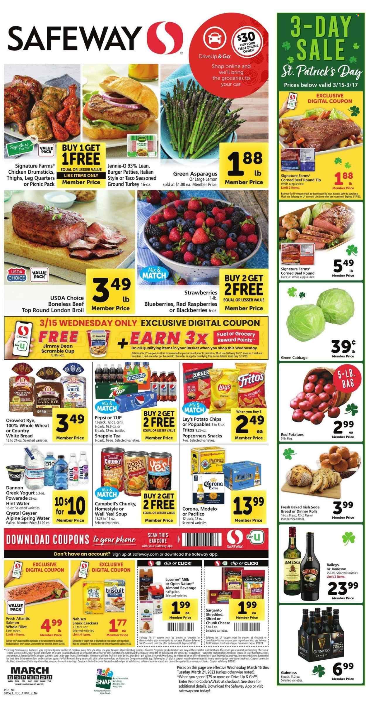 Safeway (NV) Weekly Ad Flyer Specials March 15 to March 21, 2023