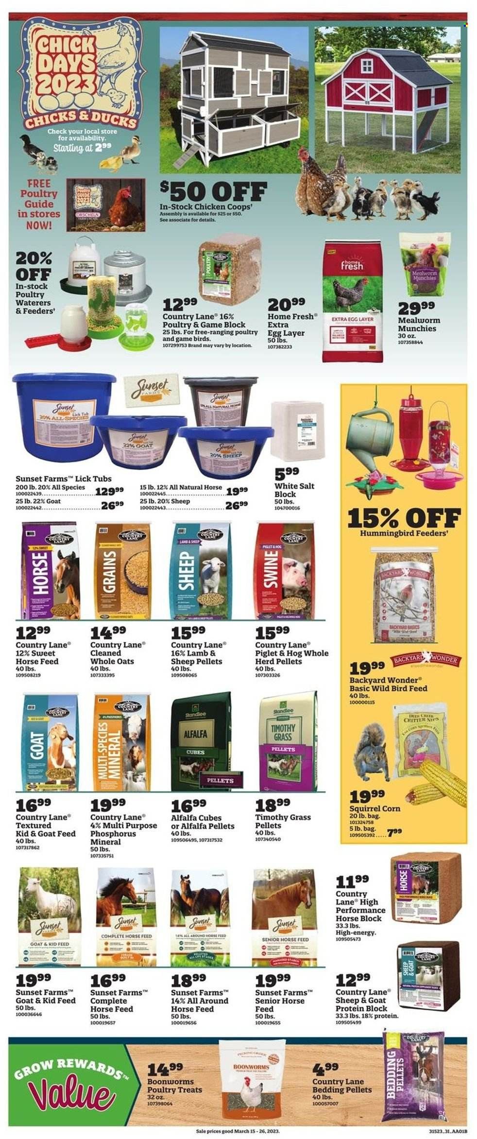 Orscheln Farm and Home (IA, IN, KS, MO, NE, OK) Weekly Ad Flyer Specials March 15 to March 26, 2023