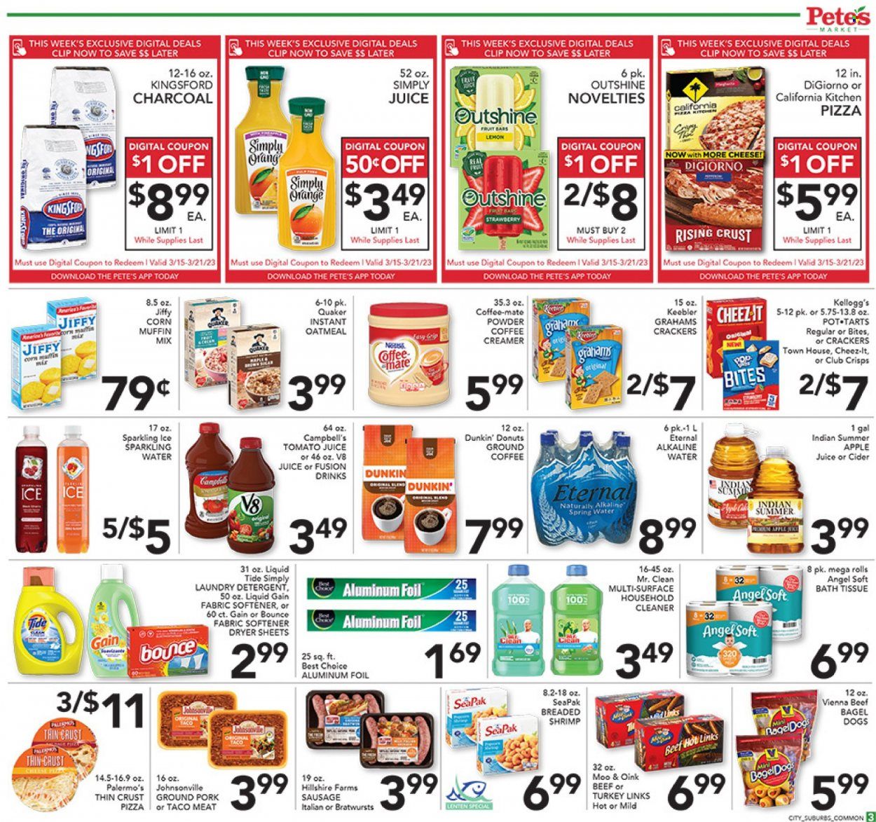 Pete's Fresh Market (IL) Weekly Ad Flyer Specials March 15 to March 21, 2023