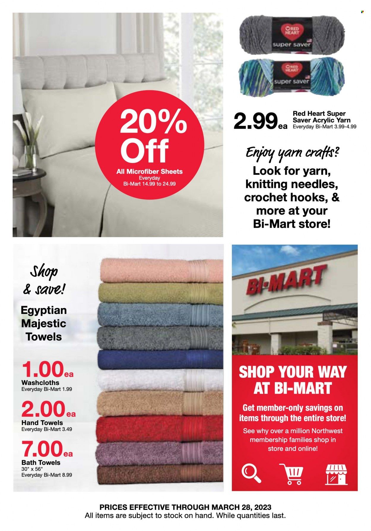 Bi-Mart (ID, OR, WA) Weekly Ad Flyer Specials March 15 to March 28, 2023