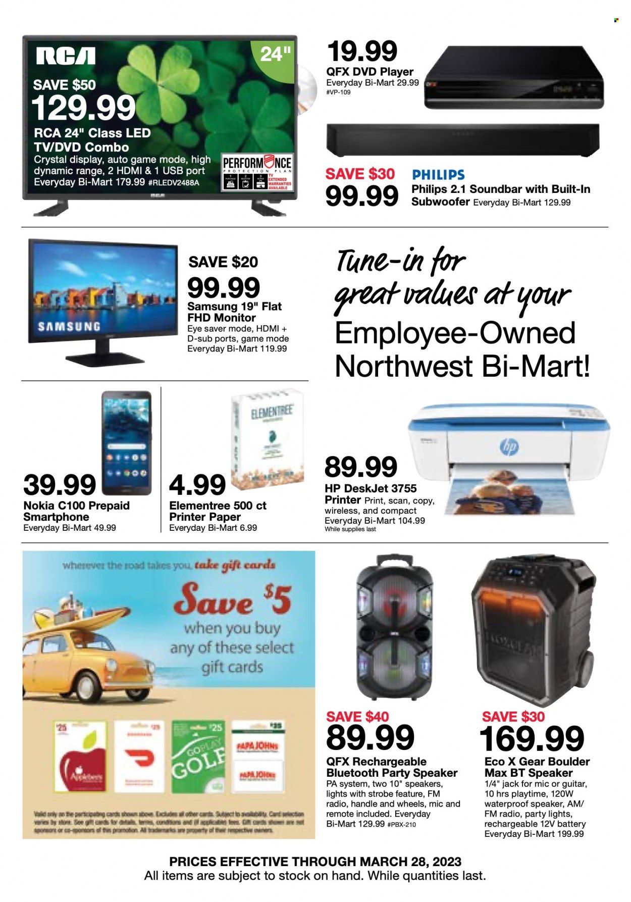 Bi-Mart (ID, OR, WA) Weekly Ad Flyer Specials March 15 to March 28, 2023