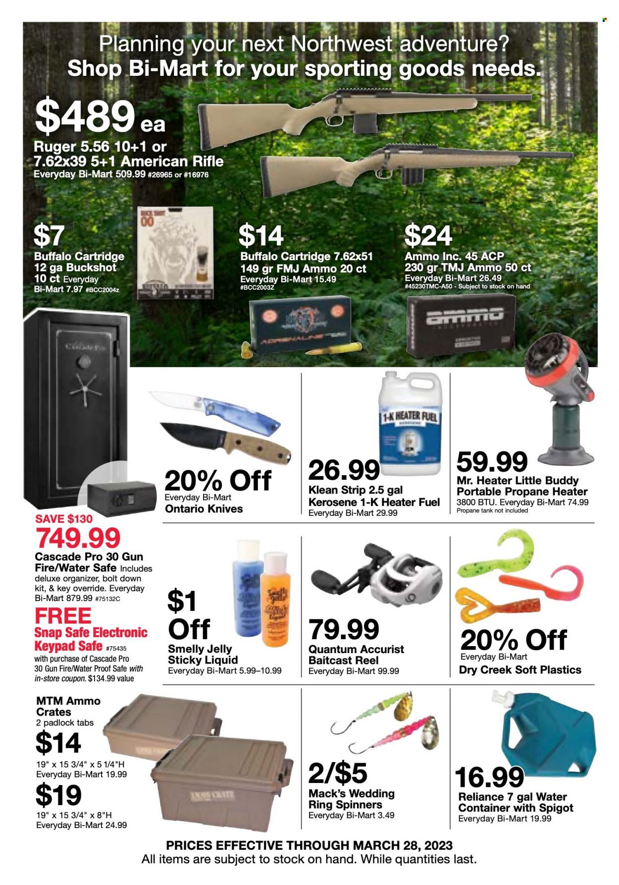 Bi-Mart (ID, OR, WA) Weekly Ad Flyer Specials March 15 to March 28, 2023