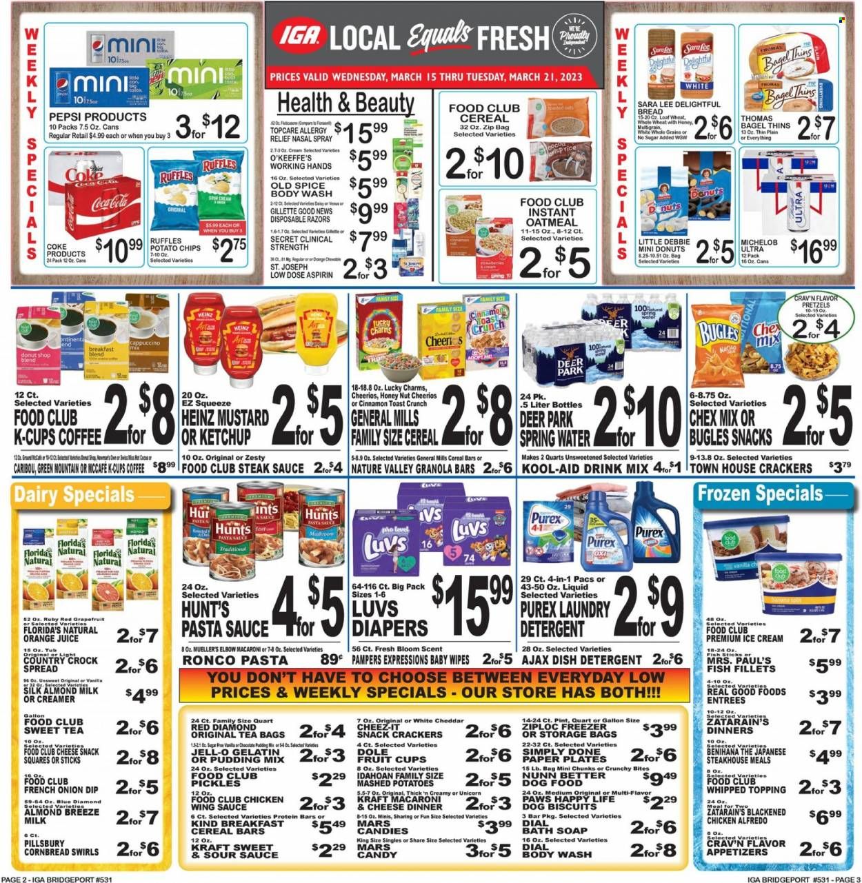 IGA (50) Weekly Ad Flyer Specials March 15 to March 21, 2023
