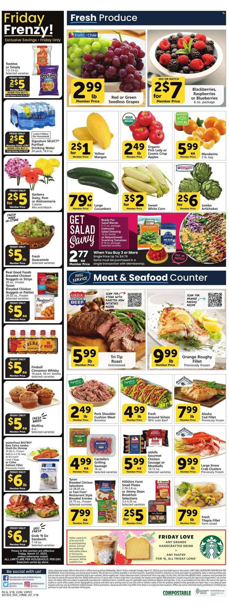 Vons (CA) Weekly Ad Flyer Specials March 15 to March 21, 2023