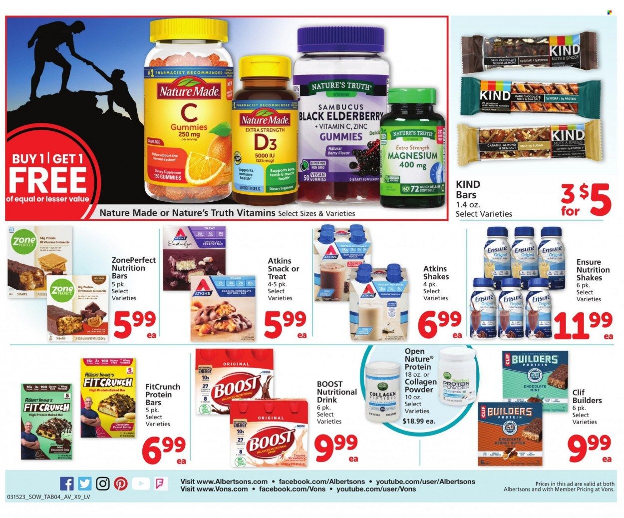 Vons (NV) Weekly Ad Flyer Specials March 15 to March 21, 2023