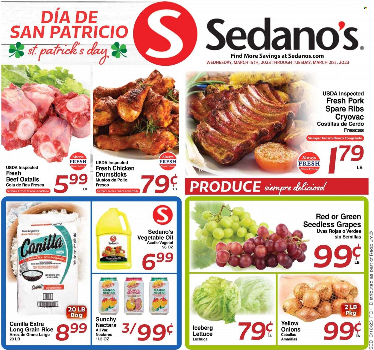 Sedano's (FL) Weekly Ad Flyer Specials March 15 to March 21, 2023