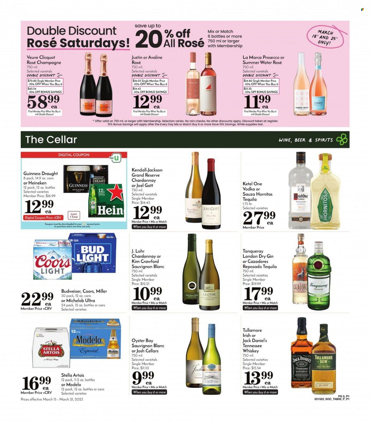 Pavilions (CA) Weekly Ad Flyer Specials March 15 to March 21, 2023