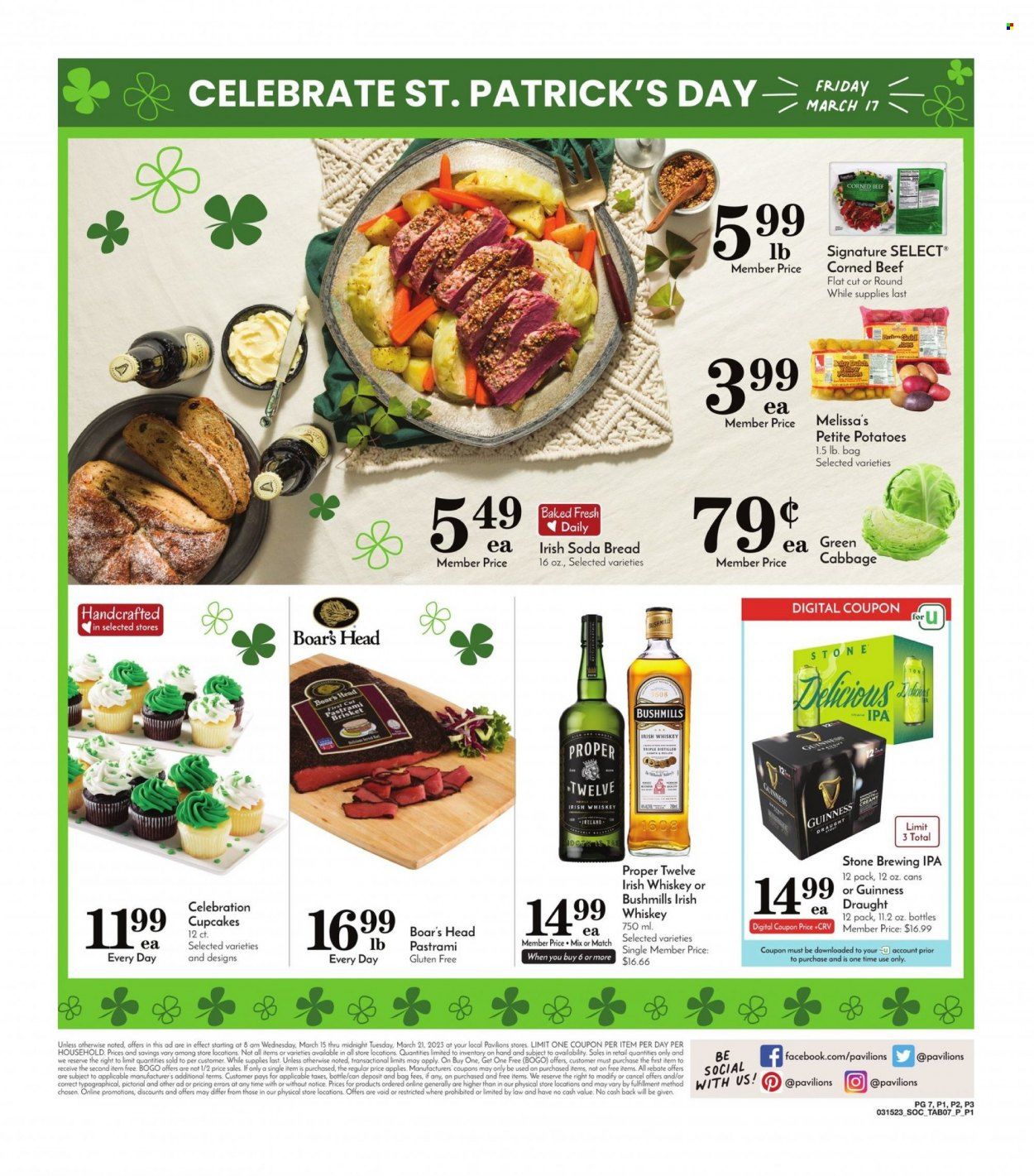 Pavilions (CA) Weekly Ad Flyer Specials March 15 to March 21, 2023