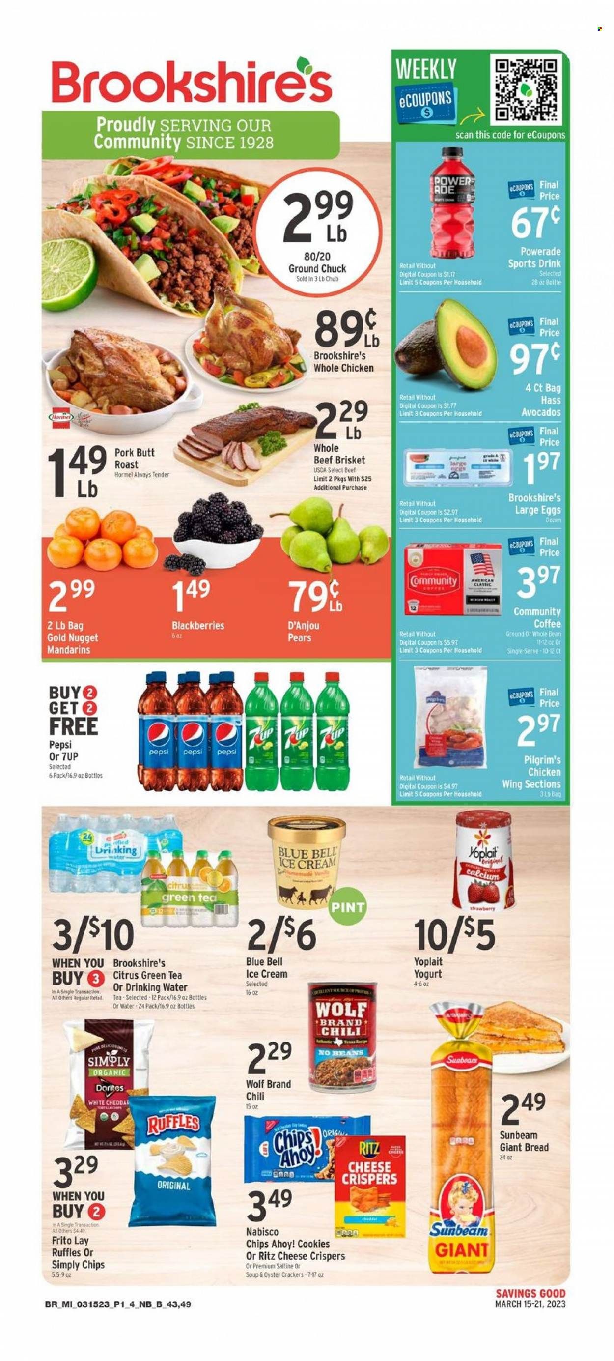 Brookshires (AR, LA, TX) Weekly Ad Flyer Specials March 15 to March 21, 2023