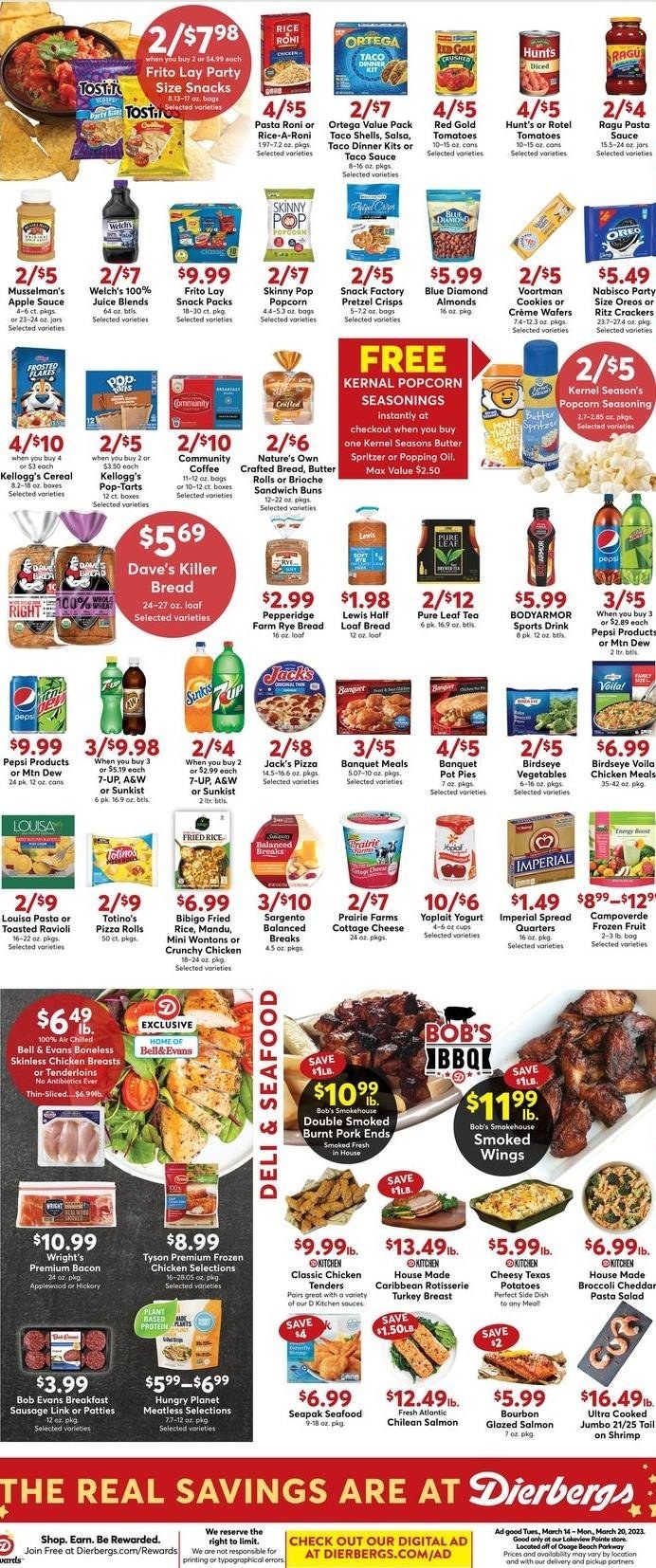 Dierbergs (MO) Weekly Ad Flyer Specials March 14 to March 20, 2023