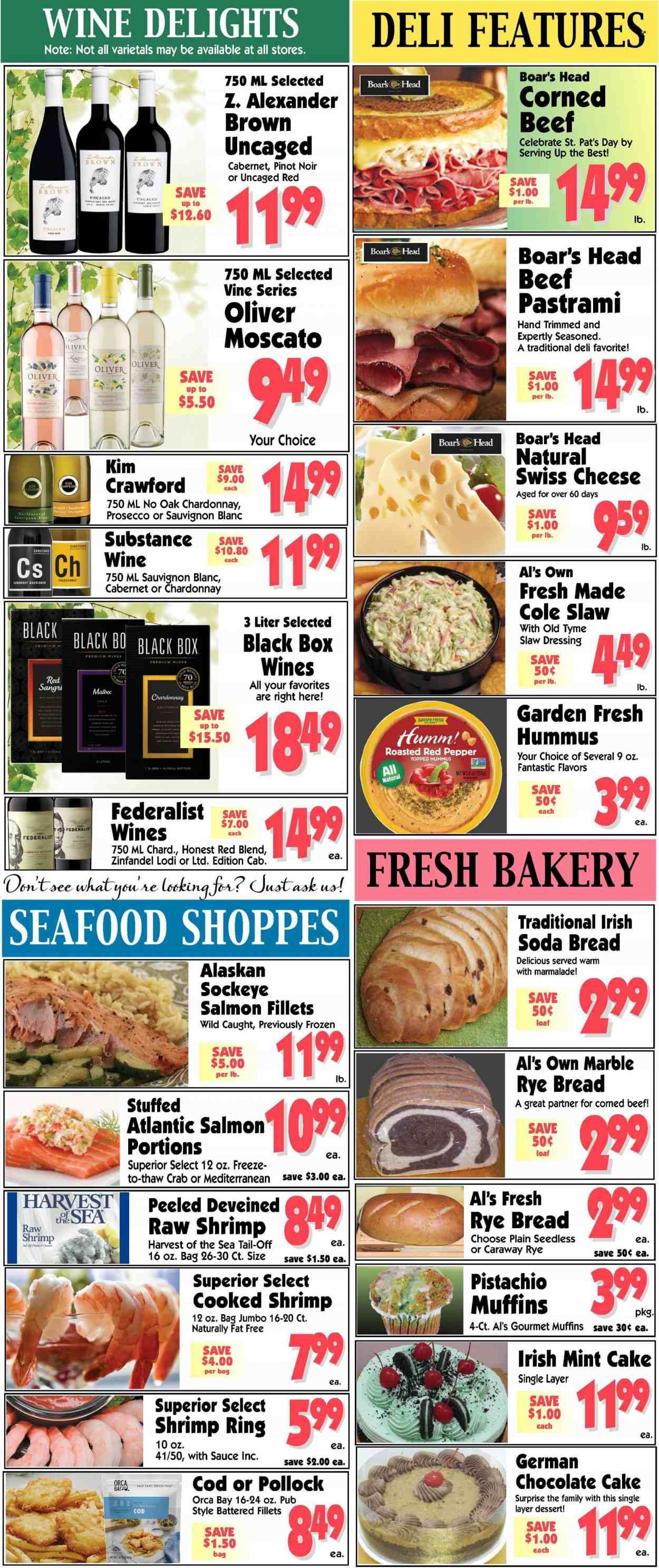 Al's Supermarket (IN) Weekly Ad Flyer Specials March 15 to March 21, 2023