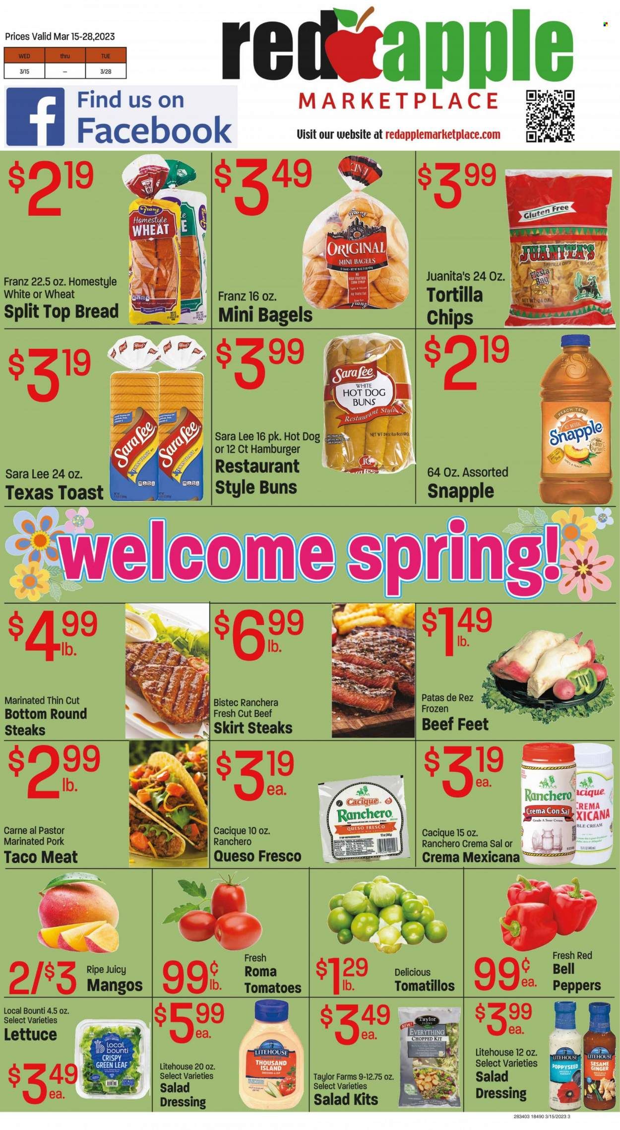 Red Apple Marketplace (OR) Weekly Ad Flyer Specials March 15 to March 28, 2023