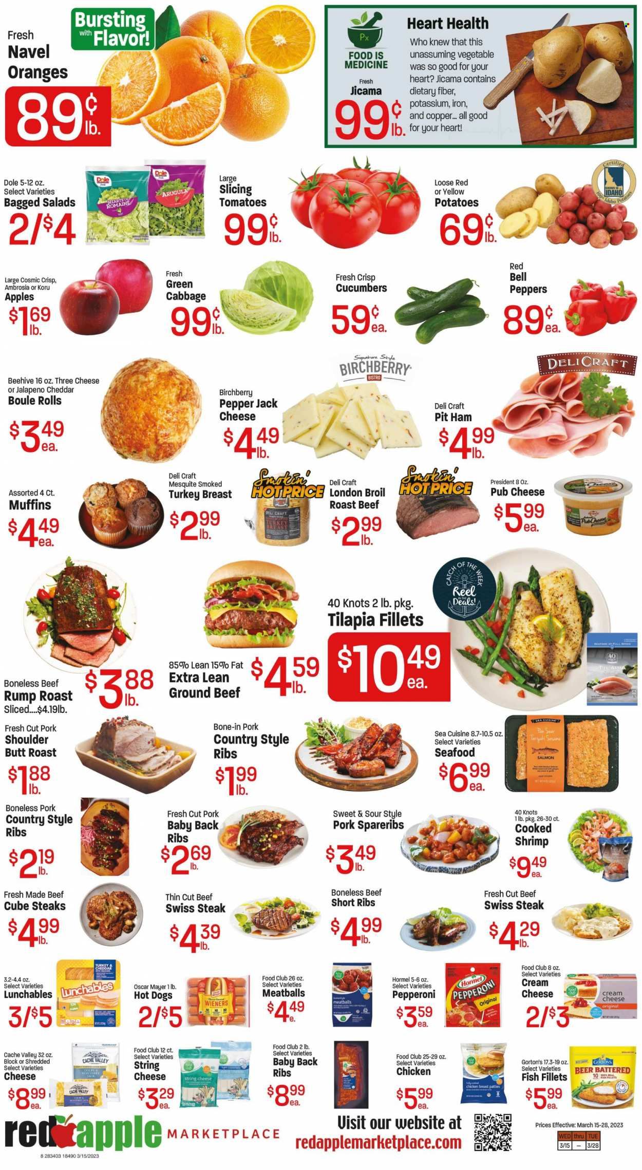 Red Apple Marketplace (OR) Weekly Ad Flyer Specials March 15 to March 28, 2023