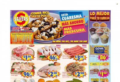 Savers Cost Plus (TX) Weekly Ad Flyer Specials March 15 to March 21, 2023