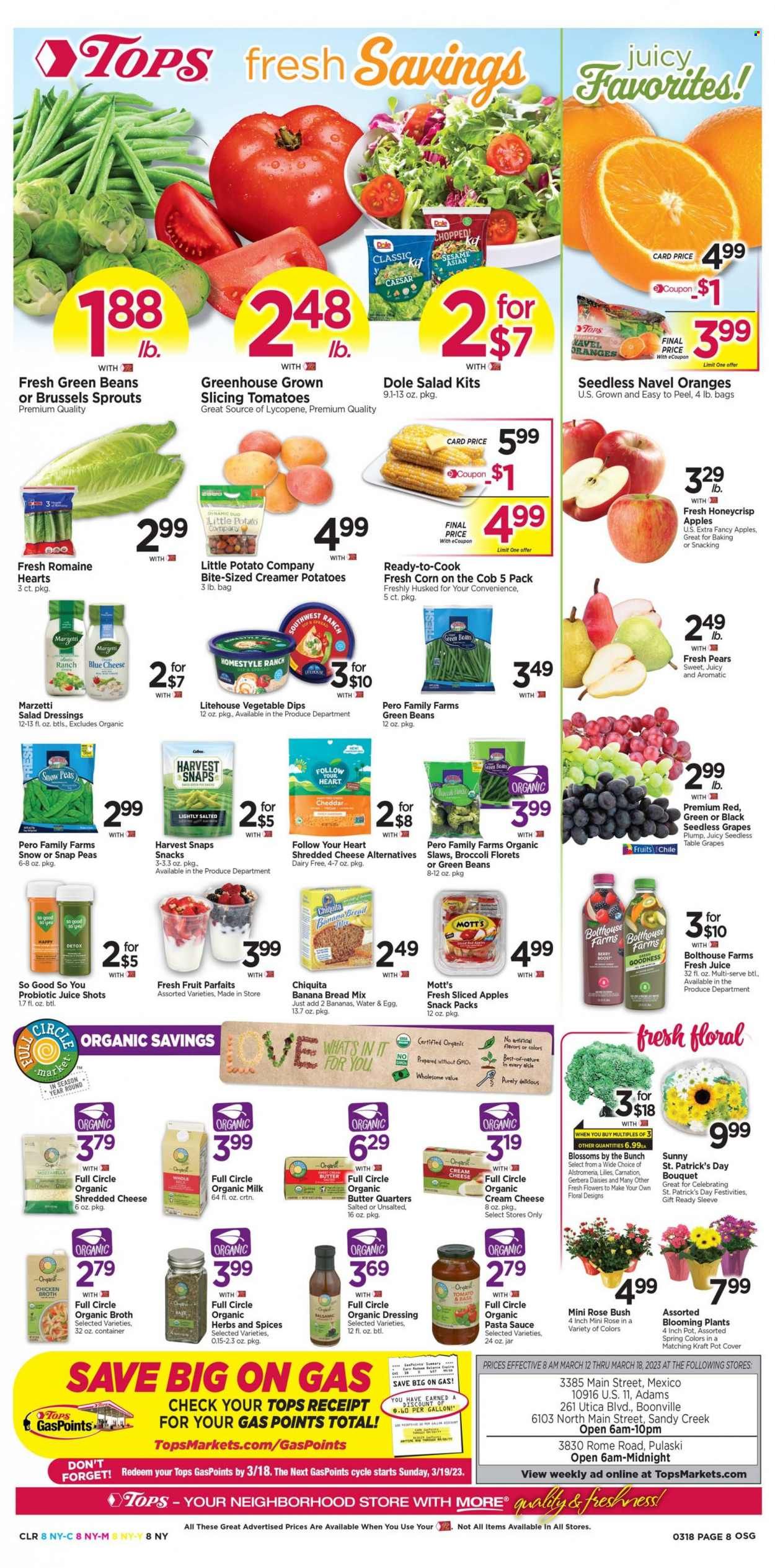 Tops Weekly Ad Flyer Specials March 12 to March 18, 2023