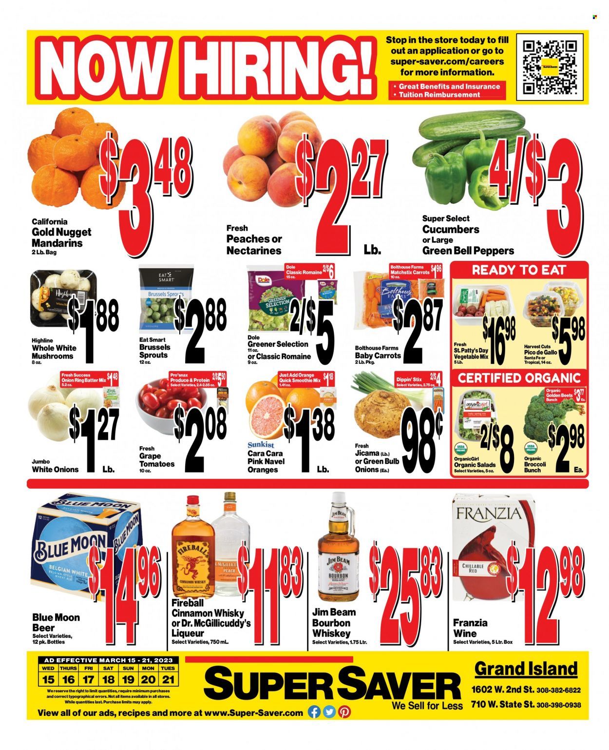 Super Saver Weekly Ad Flyer Specials March 15 to March 21, 2023