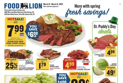 Food Lion (SC) Weekly Ad Flyer Specials March 15 to March 21, 2023