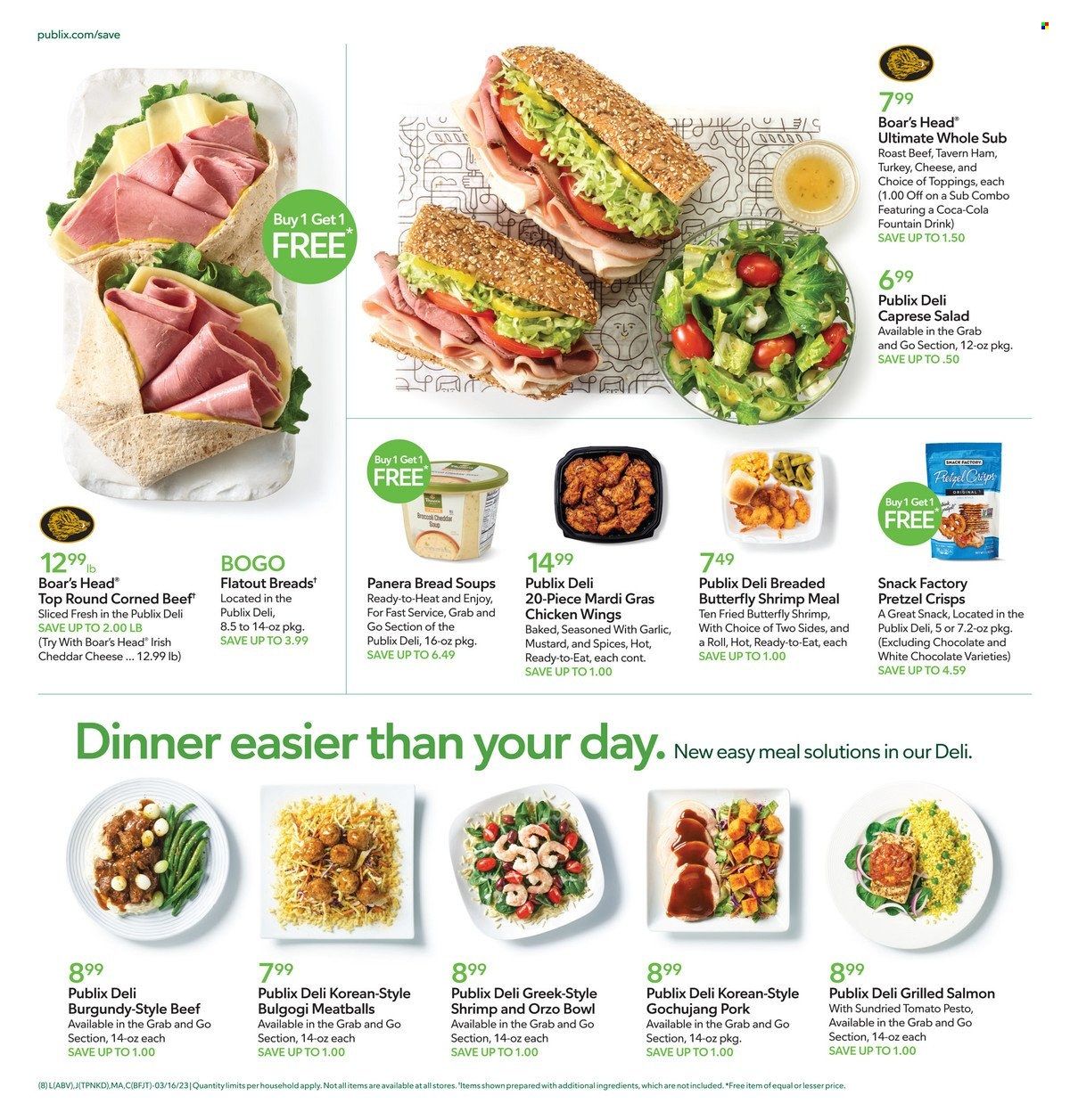 Publix (AL, FL, GA, NC, SC, TN) Weekly Ad Flyer Specials March 16 to March 22, 2023