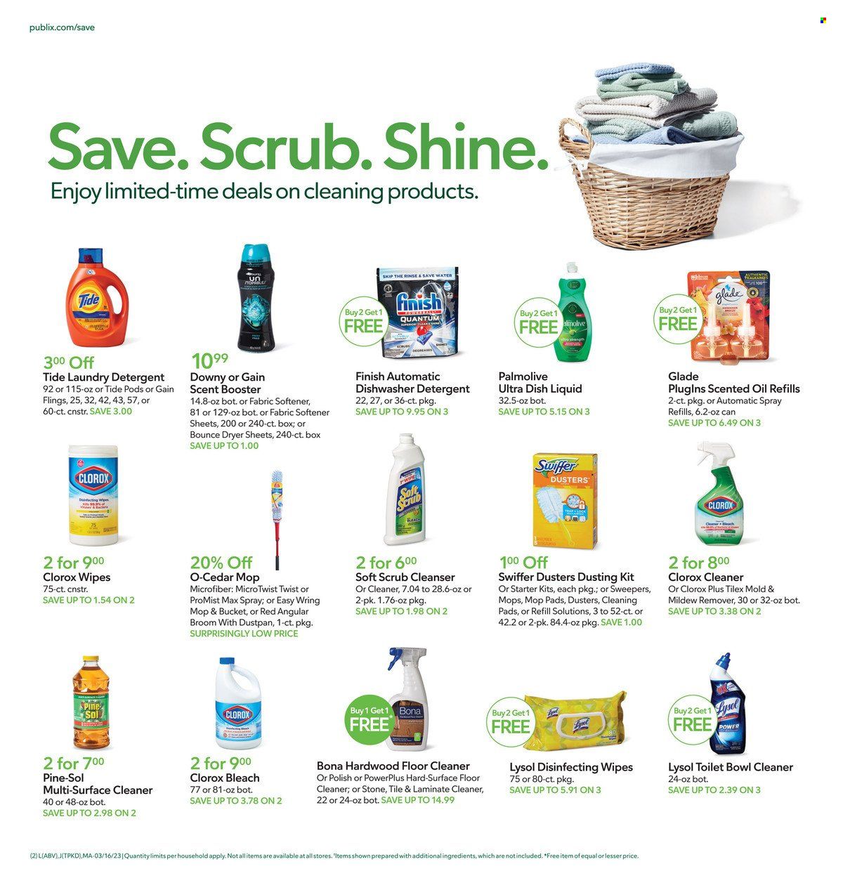 Publix (AL, FL, GA, NC, SC, TN) Weekly Ad Flyer Specials March 16 to March 22, 2023
