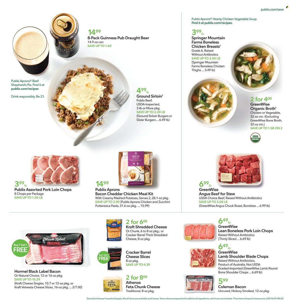 Publix (AL, FL, GA, NC, SC, TN) Weekly Ad Flyer Specials March 16 to March 22, 2023