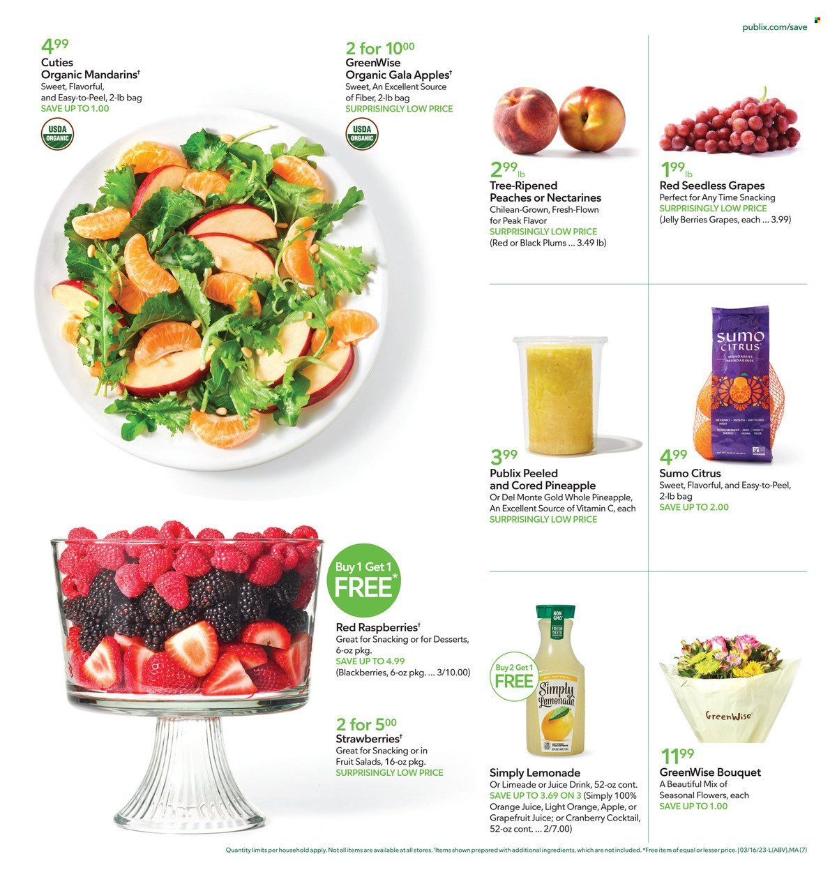 Publix (AL, FL, GA, NC, SC, TN) Weekly Ad Flyer Specials March 16 to March 22, 2023