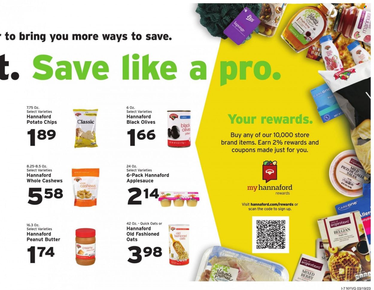 Hannaford (NY) Weekly Ad Flyer Specials March 19 to March 25, 2023