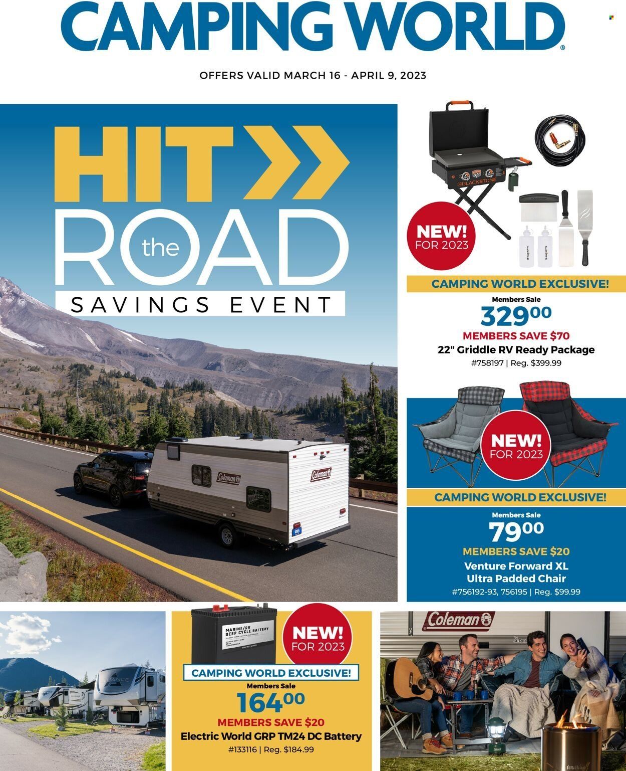 Gander RV & Outdoors Weekly Ad Flyer Specials March 16 to April 9, 2023