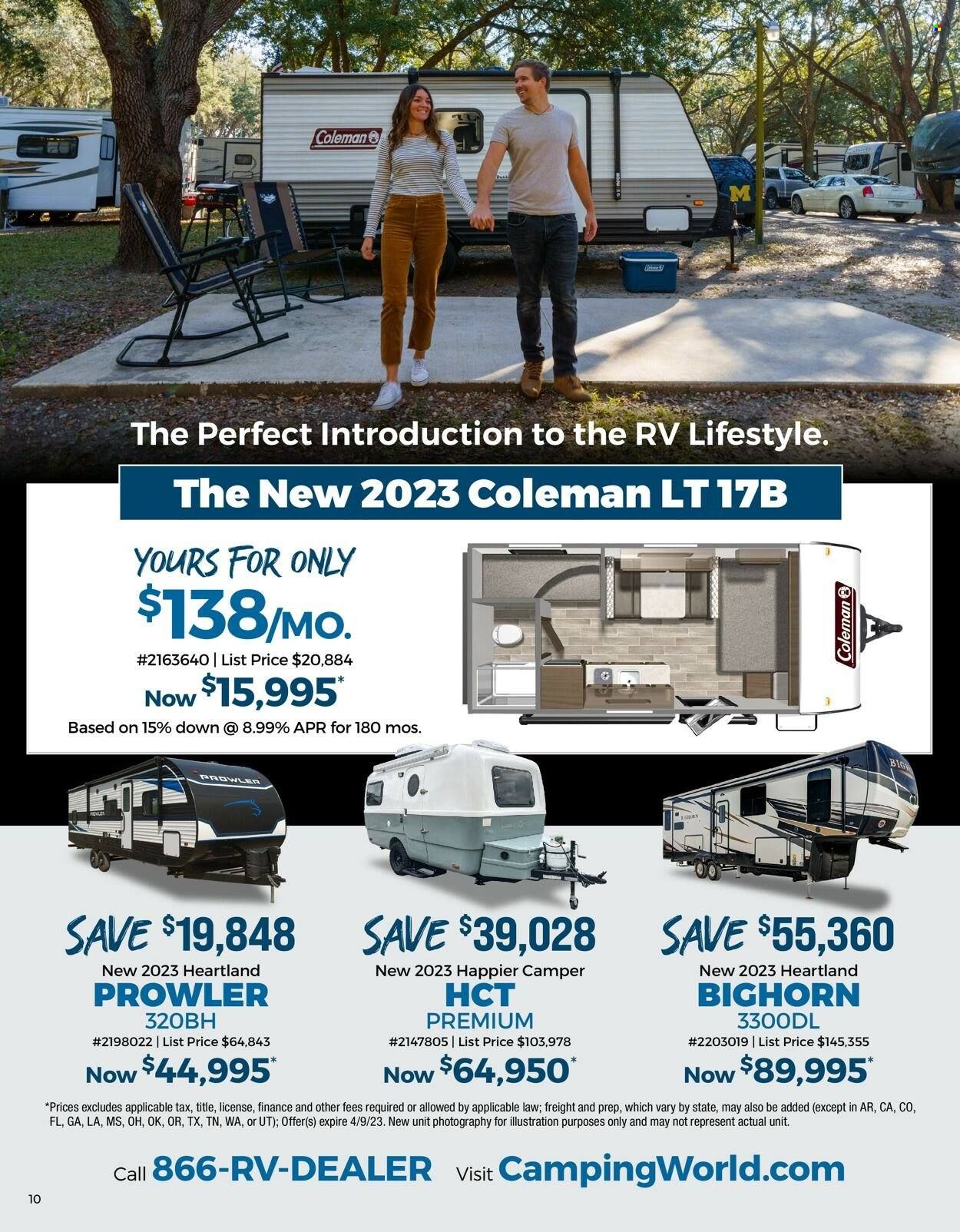 Gander RV & Outdoors Weekly Ad Flyer Specials March 16 to April 9, 2023