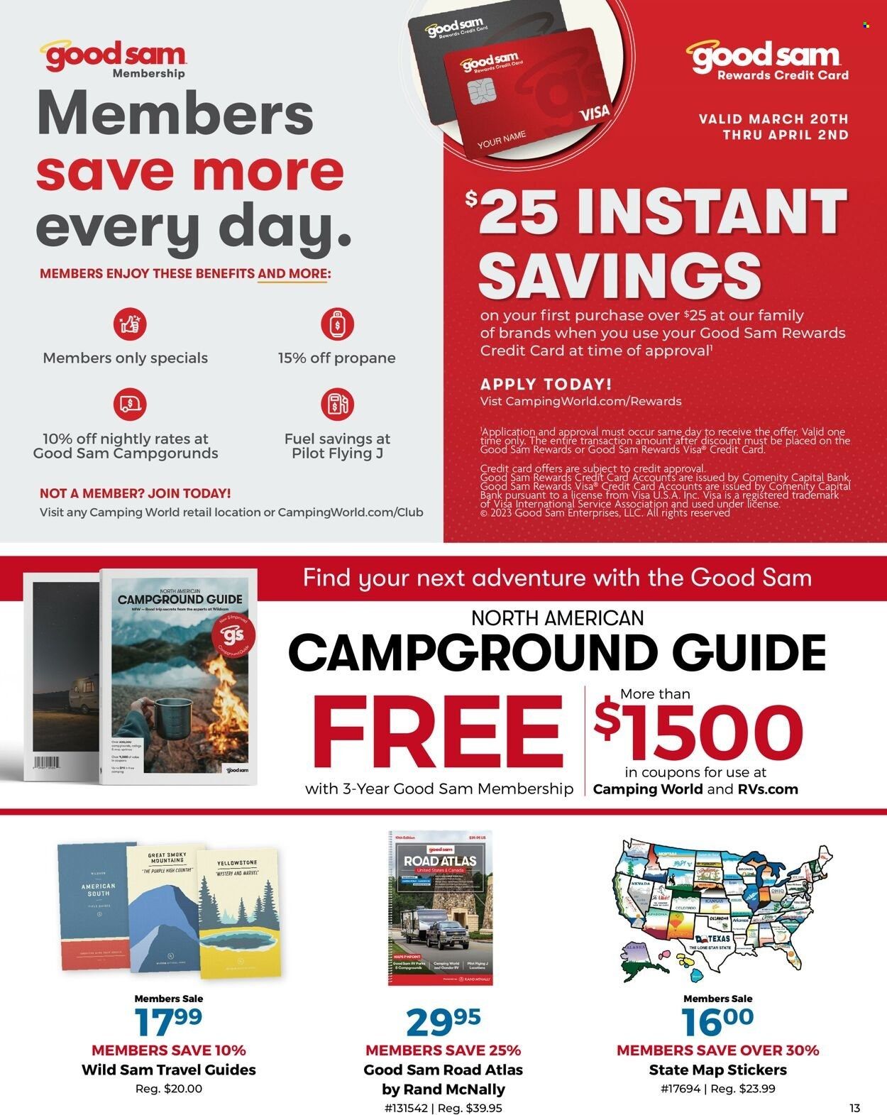 Gander RV & Outdoors Weekly Ad Flyer Specials March 16 to April 9, 2023