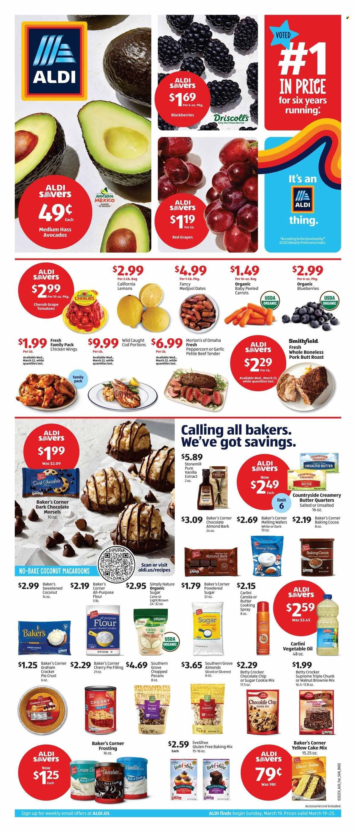 ALDI (CT, MI, MN, NY, VT) Weekly Ad Flyer Specials March 19 to March 25, 2023