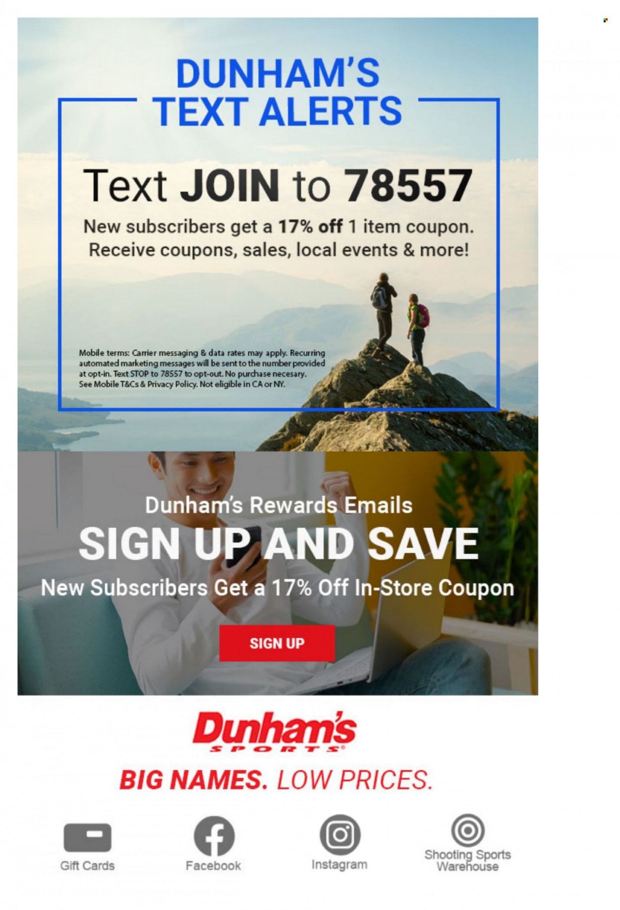 Dunham's Sports Weekly Ad Flyer Specials March 16 to July 19, 2023