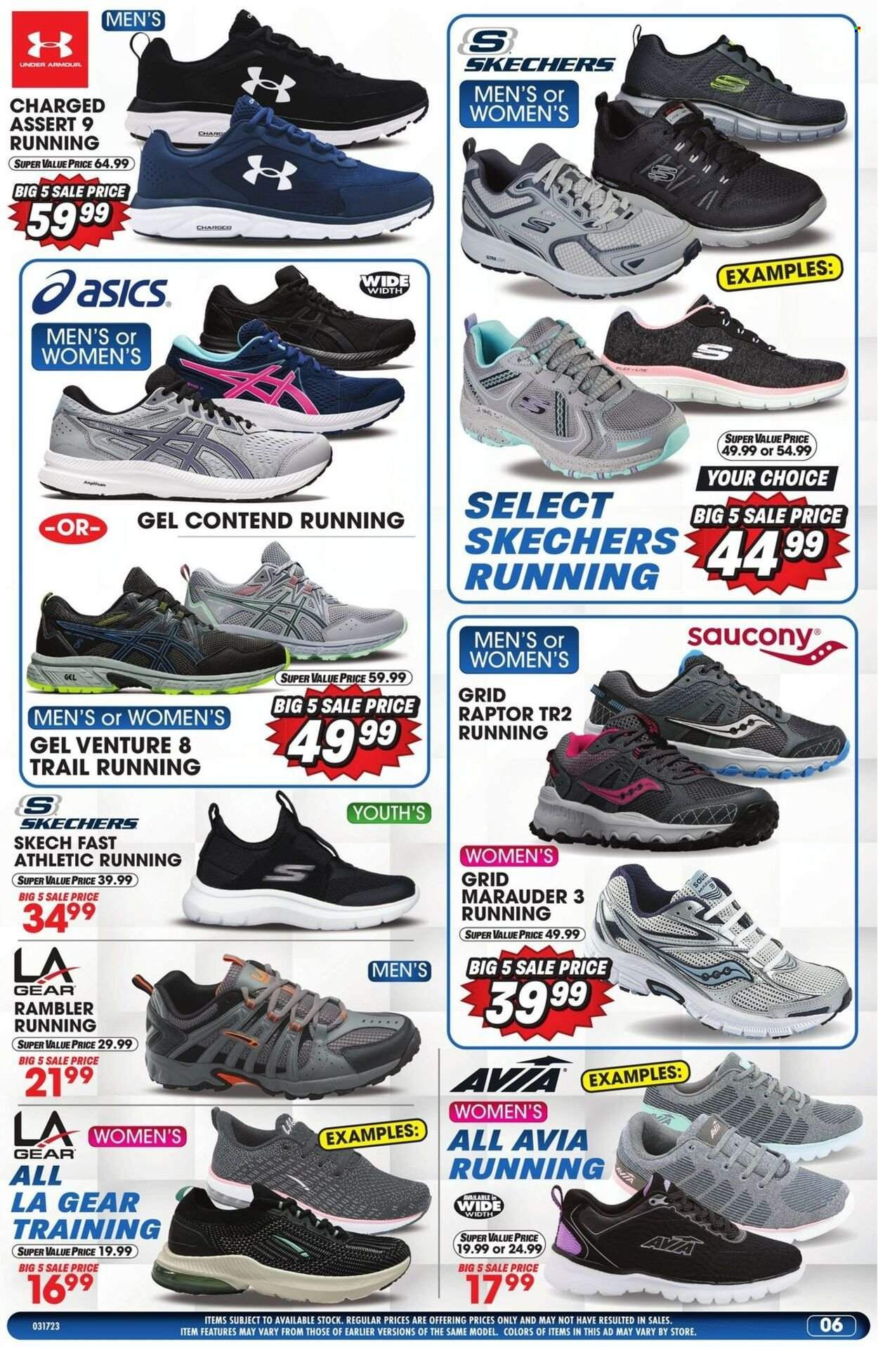 Big 5 (AZ, CA, CO, ID, NM, OR, UT, WA) Weekly Ad Flyer Specials March 17 to March 23, 2023