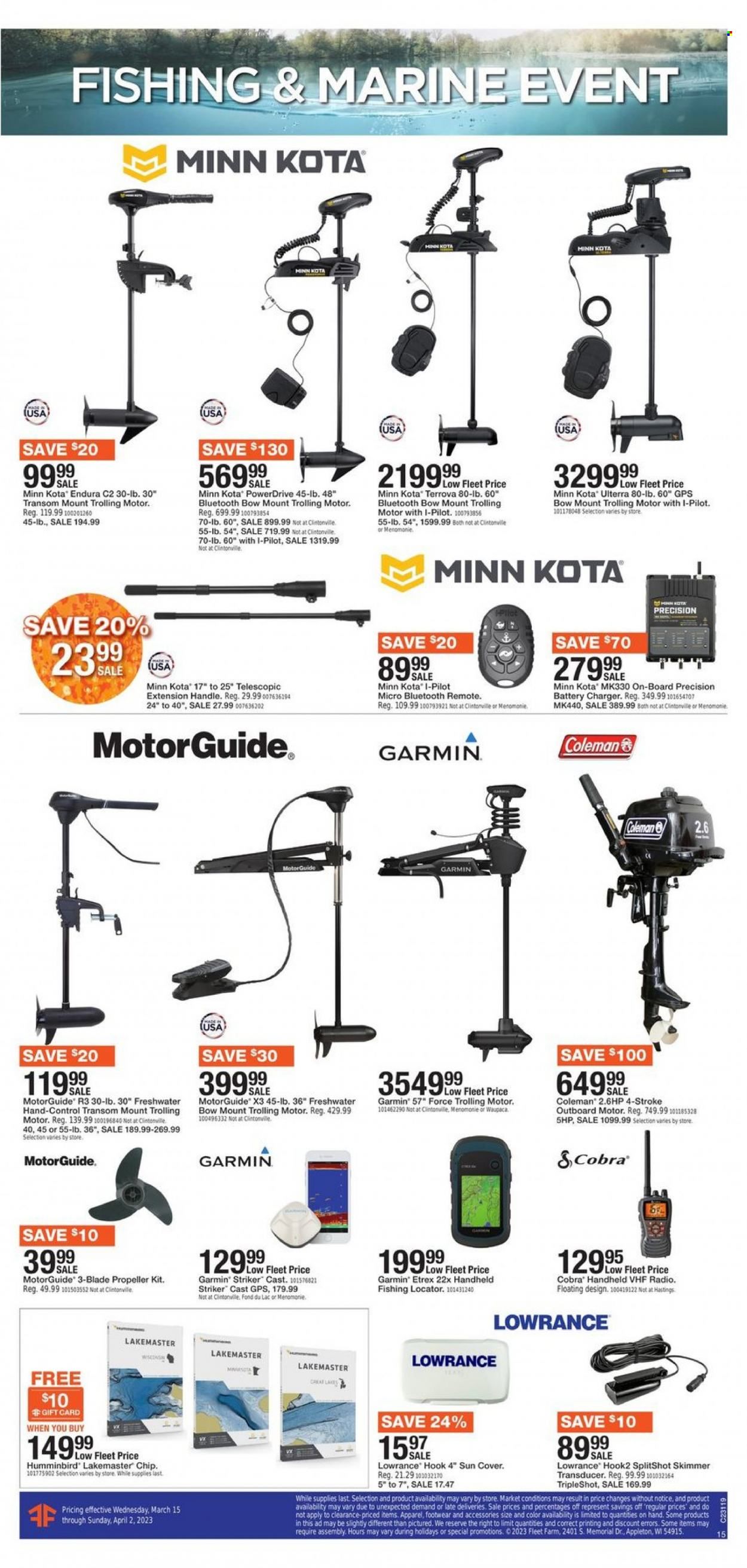 Fleet Farm (IA, MN, ND, WI) Weekly Ad Flyer Specials March 15 to April 2, 2023