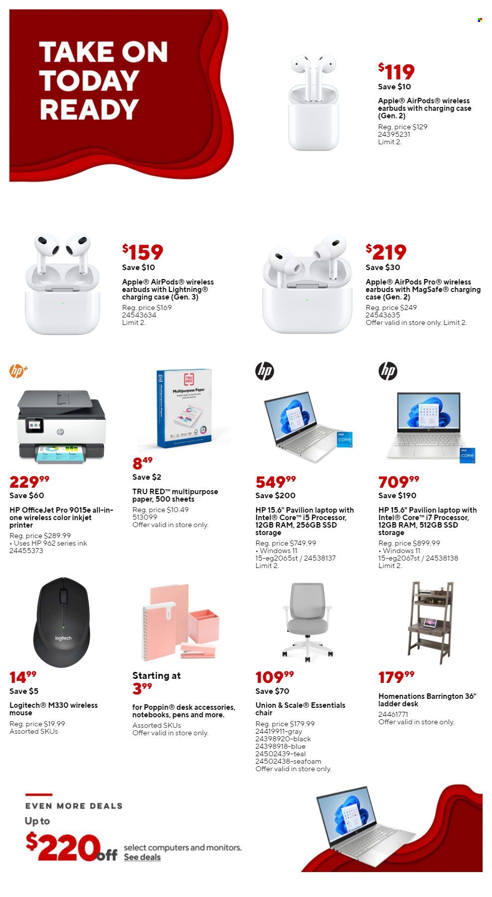 Staples Weekly Ad Flyer Specials March 19 to March 25, 2023