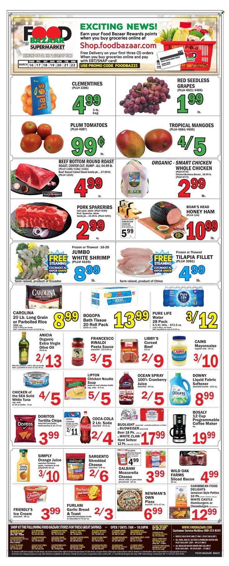 Food Bazaar (CT, NJ, NY) Weekly Ad Flyer Specials March 16 to March 22, 2023