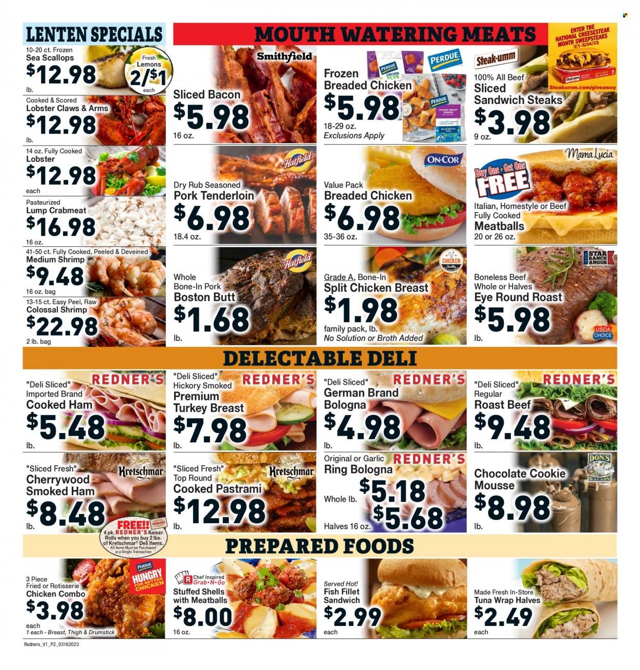 Redner's Markets (DE, MD, PA) Weekly Ad Flyer Specials March 16 to March 22, 2023